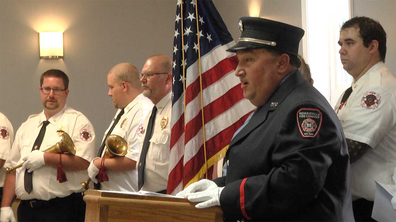 Blossburg Honors Fire & Ambulance Depts.