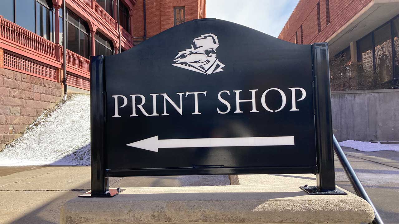 All your printing needs are met at MU Print Shop