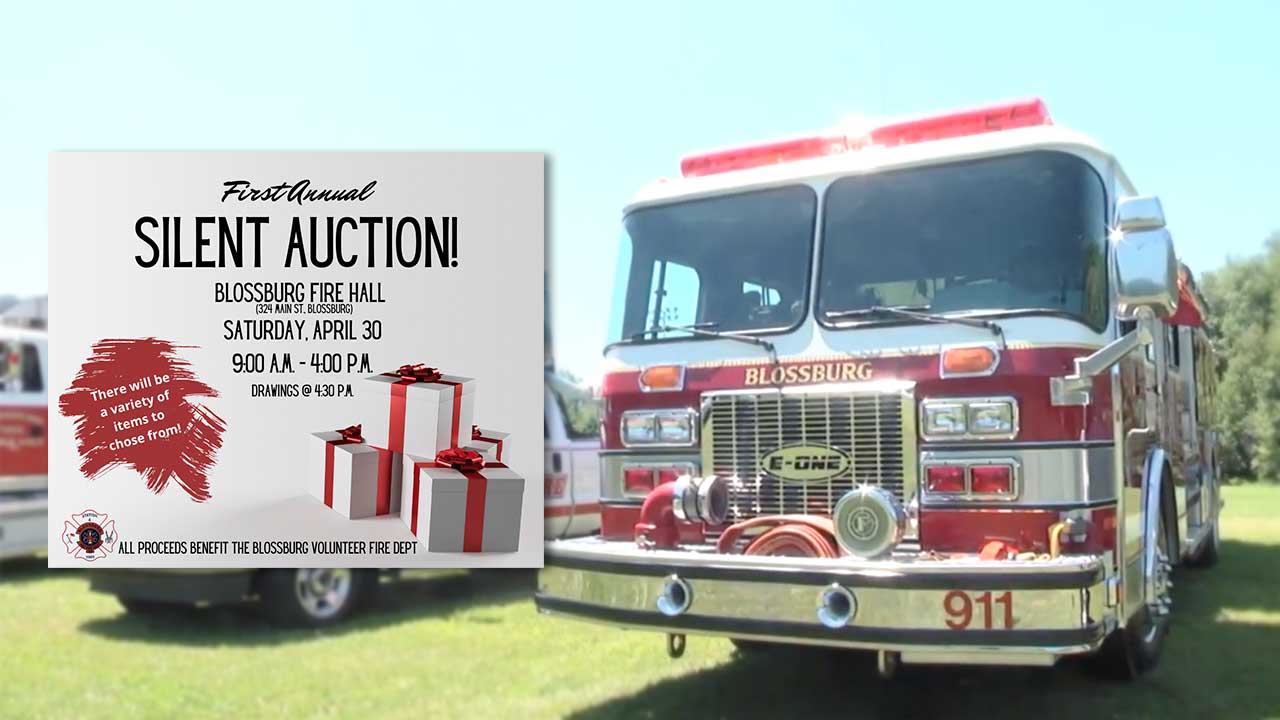 Blossburg Volunteer Fire Department To Hold Silent Auction