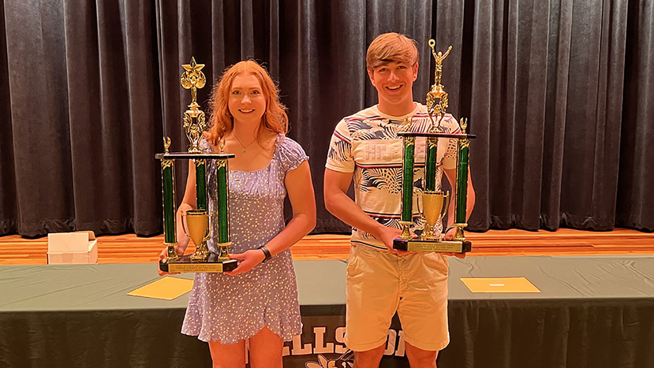 Coolidge, Callahan Named Athletes of the Year