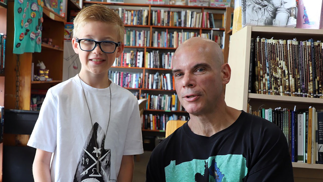 Wellsboro Author and Williamsport Youngster Help Each Other