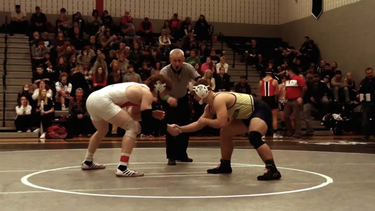 Area wrestlers compete at north section tournament