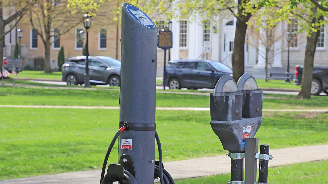 Grant-Funded Electrical Vehicle Charging Stations Installed Last Week in Wellsboro